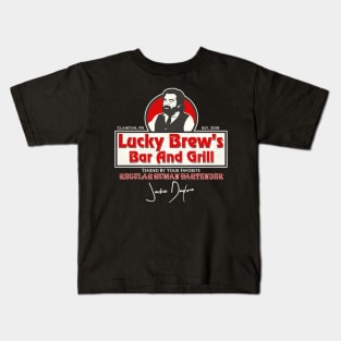 Lucky Brew's Bar and Grill - WWDITS Kids T-Shirt